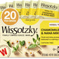 Wissotzky Chamomile Tea with Nana Mint, Herbal, Caffeine Free, 20 Count, Model 603741001253