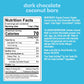 UNREAL Dark Chocolate Coconut Bars, 10.6 oz, Pack of 9, Vegan, Gluten-Free