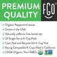 FGO Organic Peppermint Tea K-Cup Pods - Caffeine-Free, Keurig Compatible, 24 Count (Pack of 1)
