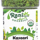 Rani Organic Fenugreek Leaves Dried (Kasoori Methi) 1oz PET Jar - Vegan, Gluten Friendly, NON-GMO, USDA Certified Organic
