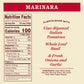 Raos Specialty Food Homemade Marinara Premium Pasta Sauce, 24 Ounce -- 12 Per Case.