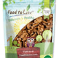 Food to Live - California Walnuts Halves & Pieces, 4 Ounces Raw, Unsalted, Shelled, Vegan, Kosher, Sirtfood, Bulk. Rich in Omega