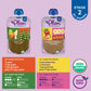 Plum Organics Stage 2 Organic Baby Food - Variety Pack - 4 Oz Pouch (Pack Of 8) - Fruit And Veggie Baby Food Pouch