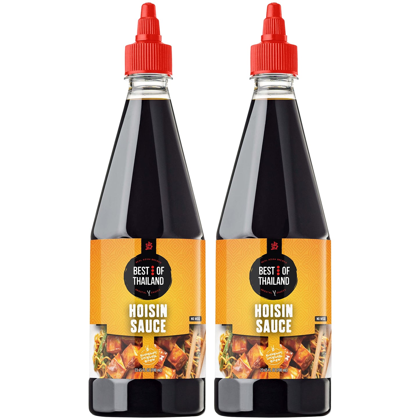 Best Of Thailand Hoisin Sauce | Real Authentic Asian Brewed Sauces For Cooking & Meal Dressings | No Msg, Certified Kosher & Fat