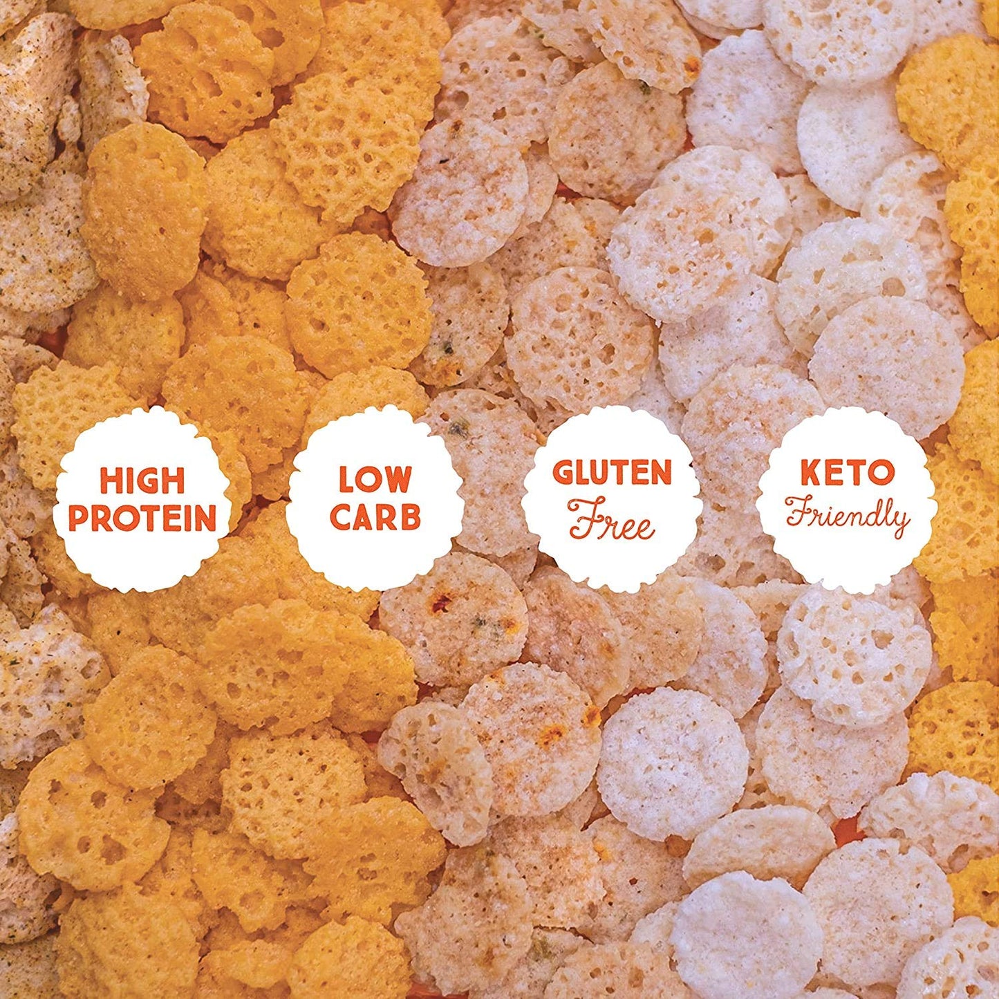 Whisps Parmesan Cheese Crisps | High Protein Gluten Free Snacks | 2.12 Oz, 6 Pack