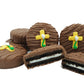 Philadelphia Candies Milk Chocolate Covered OREO Cookies, Easter Cross Design, 8 oz, Gift Pack
