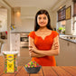 Rani Fryums Star Shape 7oz (200g) - Vegan, Kosher, Uncooked Wheat & Tapioca Snack