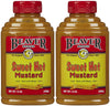 Beaver Brand Sweet Hot Mustard, 13 oz Squeezable Bottles, 2 pk