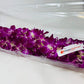 Fresh Hand Made Dendrobium Orchid Lei Purple