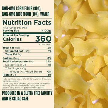 Giadzy Gluten Free Taccole 3-Pack - Artisanal, Non-GMO, Made in Italy