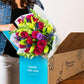 Benchmark Bouquets, Joyful Wishes, Glass Vase Included, Gift Fresh Flowers For Birthday, Anniversary, Get Well, Sympathy, Congra