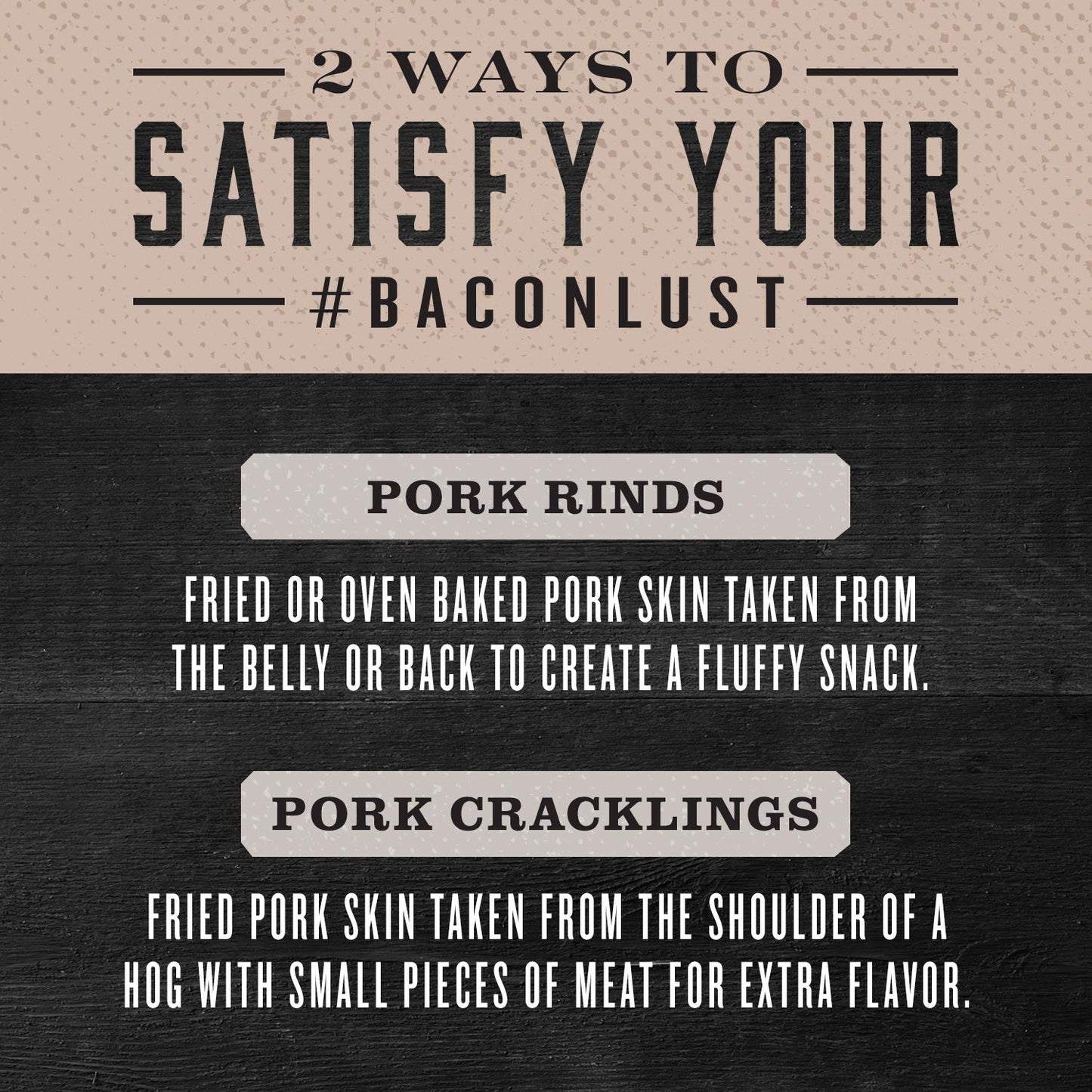 Epic Maple Bacon Pork  lings, Keto Friendly, 2.5 oz Bags, 4 Count Box