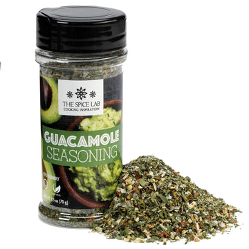 The Spice Lab Guacamole Mix Seasoning for Avocado - Shaker Jar - Perfect for Your Guacamole Seasoning Chip Dip or With Tacos and