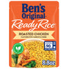 Ben'S Original Ready Rice Roasted Chicken Flavored Rice, Easy Dinner Side, 8.8 Oz Pouch (Pack Of 6)
