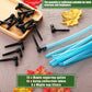 Tegeme 35 Pcs Maple Syrup Tapping Kit 15 Plastic Tree Taps Spiles 15 Syrup Collection Tubes Drops with 5 Sap Filter for Maple Bi