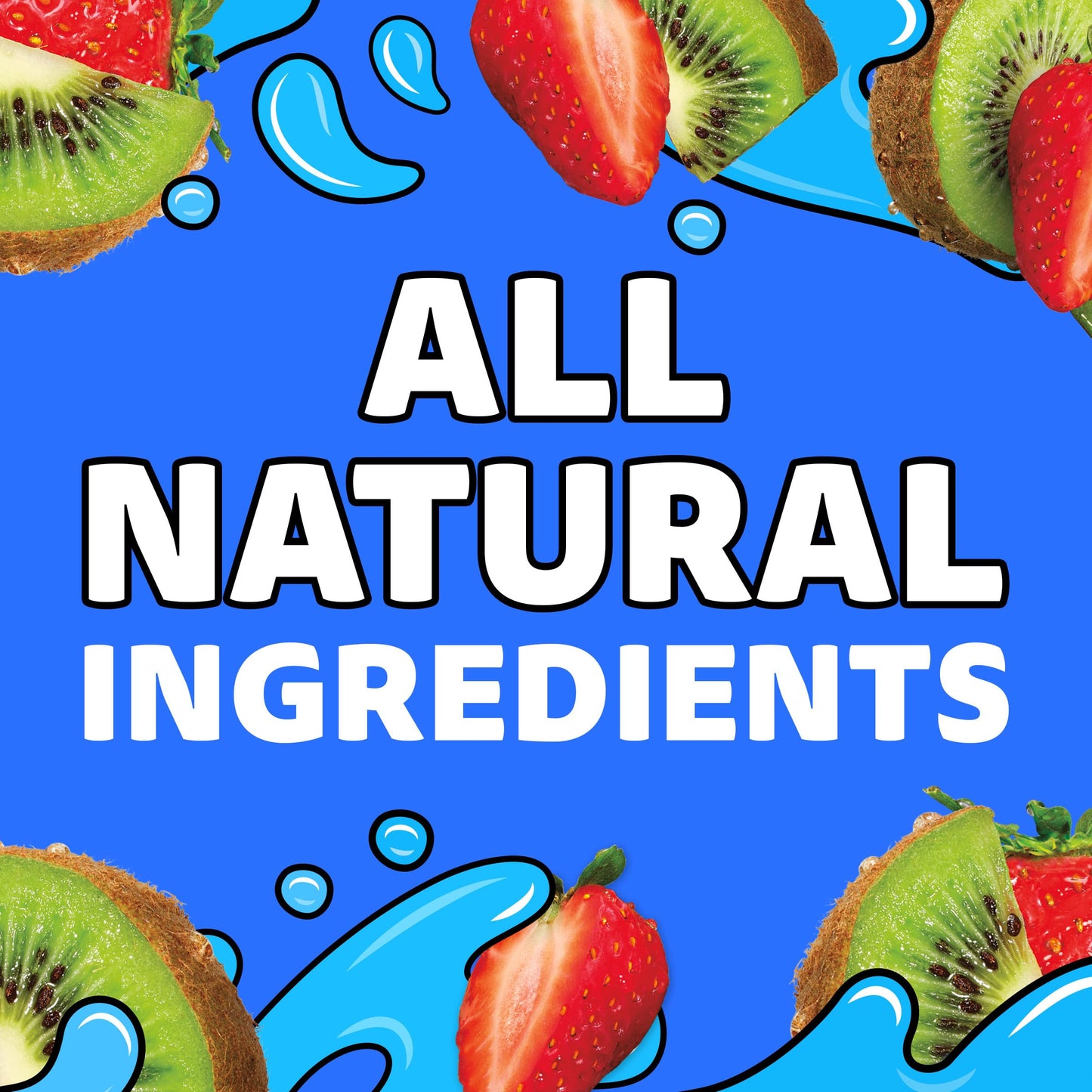 Capri Sun Strawberry Kiwi Naturally Flavored Kids Juice Drink Blend (10 ct Box, 6 fl oz Pouches)
