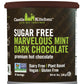 Castle Kitchen Sugar Free Marvelous Mint Premium Dark Hot Chocolate Mix with Monkfruit (8 oz) - Vegan, Dairy Free, Plant Based -