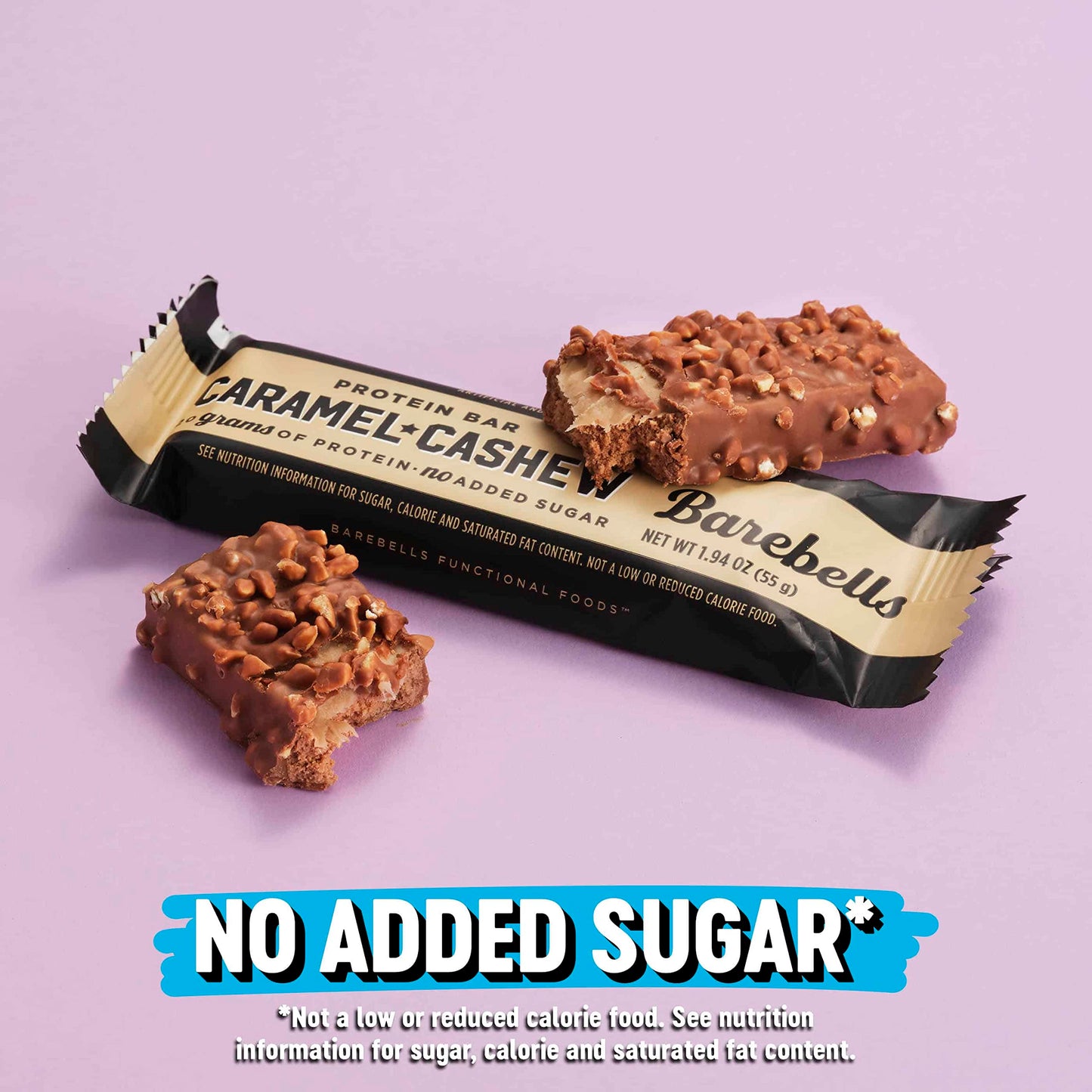 Barebells Protein Bars Caramel Cashew - 12 Count, Pack Of 2 - Protein Snacks With 20G Of High Protein - Chocolate Protein Bar Wi