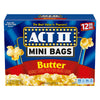 Act II Butter Flavor Microwave Popcorn, Mini Bags, 13.125 oz., 12 Count Bags