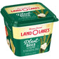 Land O Lakes Plant-Based Creamy Spread, Vegan & Gluten-Free, Spreadable, 15 oz tub