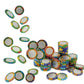 Fruidles  card-style  card-style Chips, Belgian Milk Chocolate Coins, Kosher, Non-GMO, 1000-Pack, Multi-Color