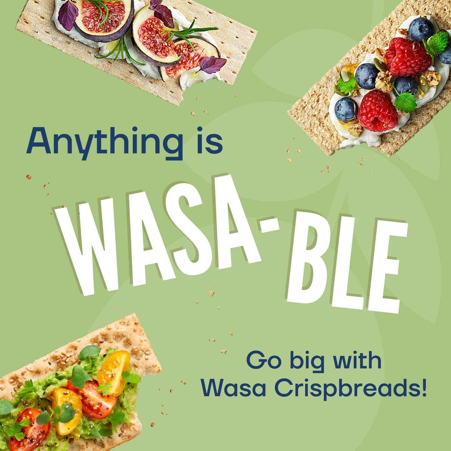 Wasa Gluten Free Original Crispbread, 5.4 oz (Pack of 10) - Non-GMO Gluten Free Crackers for Healthy Snacking