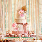 22 Pcs Boho Cake Topper Flower Cake Toppers Flower Palm Leaves Faux Flowers Butterfly Balls Butterfly Cake Topper Decorations Fa