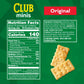 Club Minis Crackers, Lunch Snack, Original, 11oz Box (Pack of 2)