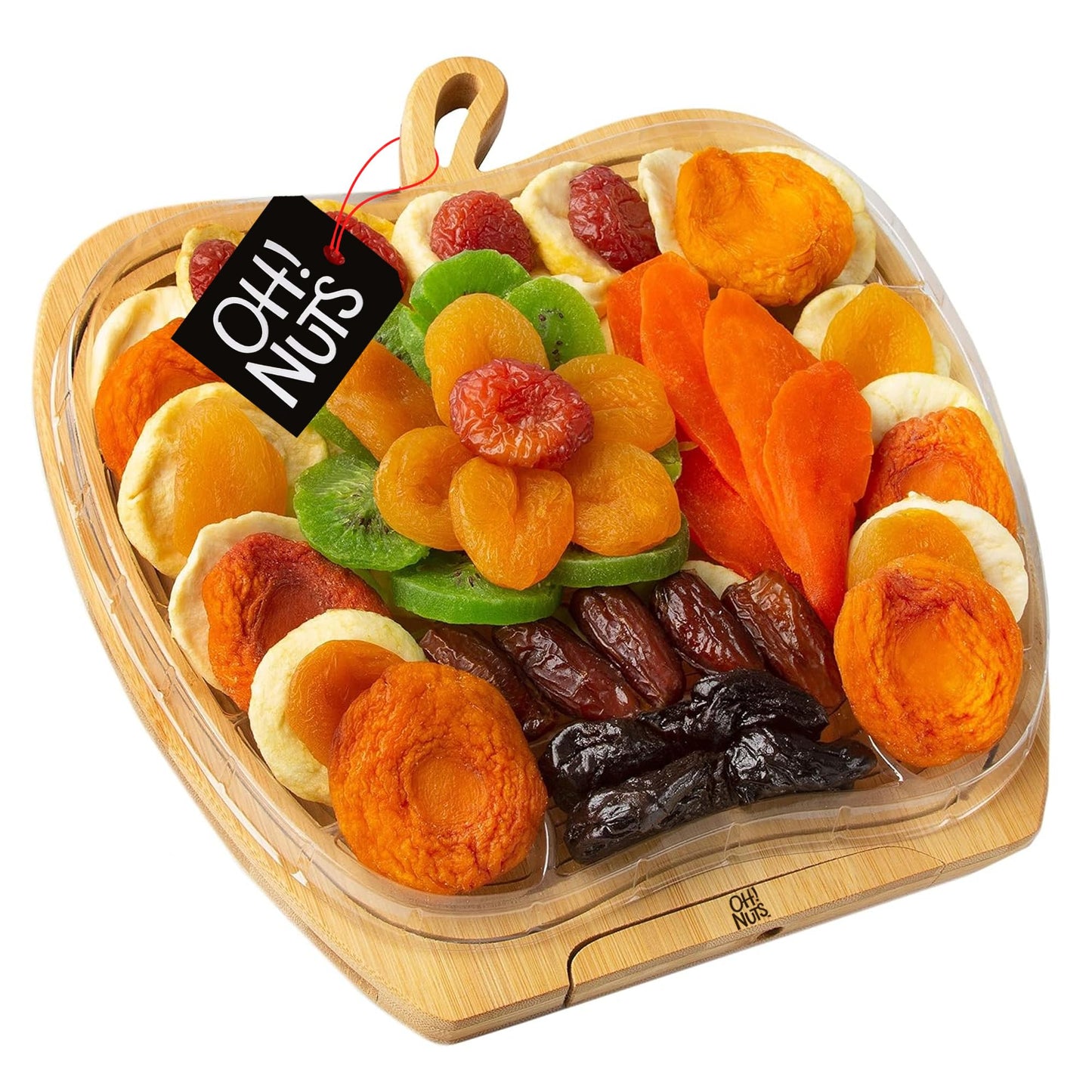 Oh! Nuts Dried Fruit Gift Basket - Healthy Snack Set for Birthdays, Anniversaries, Corporate Gifts, Assorted Dried Fruits