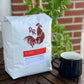 Red Rooster Coffee, Organic Funky Chicken Coffee - Medium-Dark Roast Whole Bean - Notes of Pecan Praline, Milk Chocolate Truffle