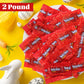 Licorice Twist Strawberry Bulk Pack 2 Pound - Individually Wrapped Chewy Candy for Easter Basket Stuffers, Party Favors, Pinata