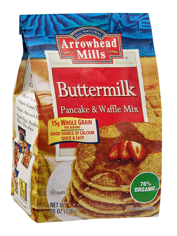 Arrowhead Mills, Mix Pncke Btrmlk 26 Ounce18