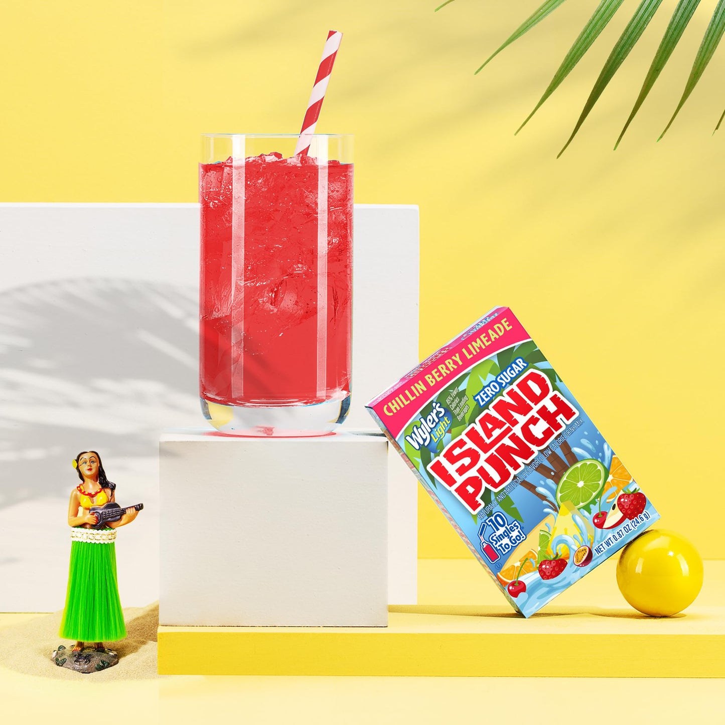 Wylers Light Water Drink Mix Singles To Go, Chillin Berry Limeade, 10 Count, Pack of 12, 120 Single Servings
