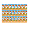 Crystal Light On The Go Peach Mango With Caffeine Drink Mix, 10-Packet Box (Pack of 24)