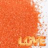 Edible Orange Sprinkles,Valentine Sugar Sprinkles for Cake Decorating,150g/5.3oz,Edible Coarse Sugar Crystals,Sprinkle Mix for C