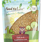 Food to Live Hard Red Wheat Berries, 4 Pounds - Sprouting for Wheatgrass, Kosher, Raw, Vegan, Bulk