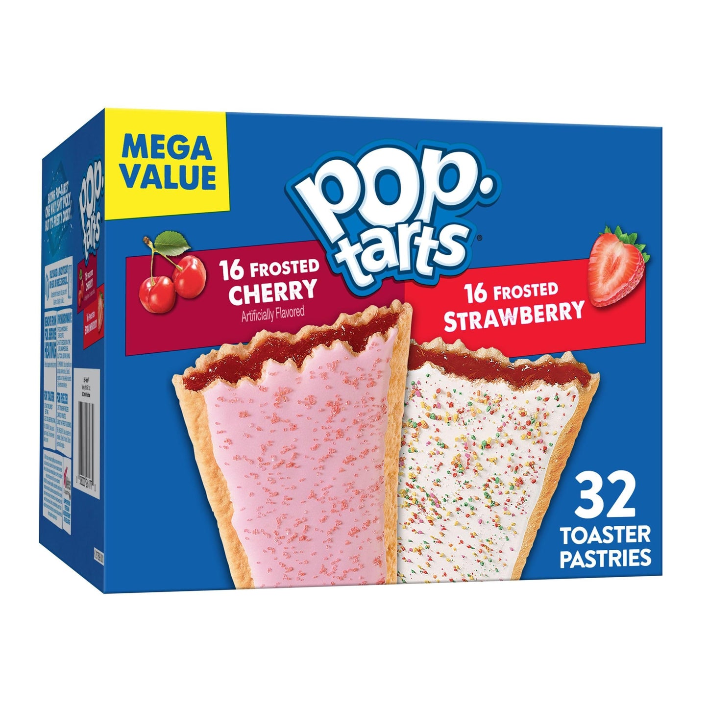 Pop-Tarts Toaster Pastries, Breakfast Foods, Kids Snacks, Variety Pack, 54.1Oz Box (32 Pop-Tarts)