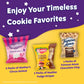 Assorted Cookie Classics Variety Pack - Mothers Circus, Keebler Fudge Stripes & Famous Amos, 20 Pouch Box, 20 Oz