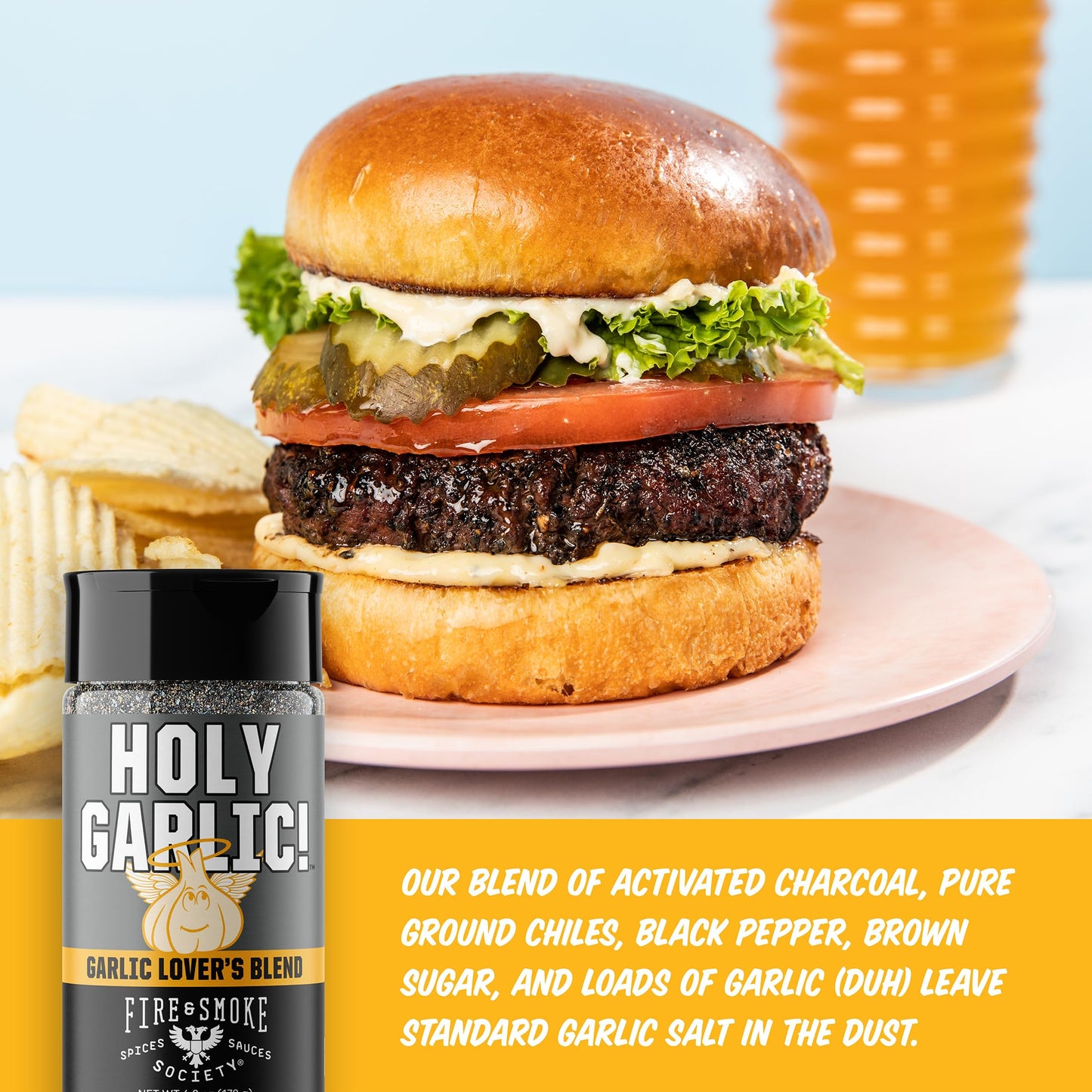 Fire & Smoke Society All Purpose Seasoning BBQ Rubs for smoky aroma and Grilling 6 oz