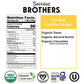 Yo! Bar By Bearded Brothers Vegan Organic Kids Bar, Cookie Dough (25 Bars) - Gluten Free, Paleo And Whole 30 | Soy Free, Non-Gmo, Low Glycemic, No Sugar Added, Fiber + Whole Foods