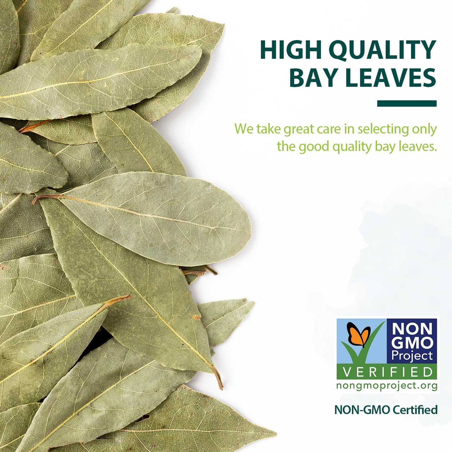 Soeos Bay Leaves, 8 oz (227g), Non-GMO Verified, Dried Bay Leaf, Freshly Packed to Keep Fresh, Bay Laurel Herbs for Cooking,Bay
