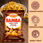 Osem Bamba Peanut Butter Puffs (Original and Hazelnut Bundle) All Natural Peanut Puffs Family pack + 1 2.1oz Bag of Hazelnut Bam