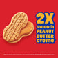 Nutter Butter Double Nutty Peanut Butter Sandwich Cookies, 1 Pack (15.27 oz.)