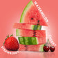 Needzo Sour Pucker Lips, Strawberry, Watermelon, And Cherry Flavored Gummy Candies, Pink And Red Chewy Lip Candy Bulk Bag 5 Poun