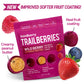 Foodberry Peanut Butter Trailberries, Nutritious Snack, Delicious Bites of Creamy Peanut Butter Coated in Real Fruit (Like Softe