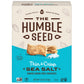 The Humble Seed Grain Free Crackers, Sea Salt, Plant-Based, Paleo Friendly, Gluten Free & Non-GMO, 4.25 Ounce (Pack of 6)