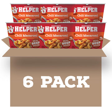 Hamburger Helper Chili Macaroni Microwave Cup, 2 oz, 6 per Case