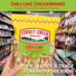 Turkey Creek Chili Lime Chicharrones, Fried Pork Rinds - Chili Lime Flavored Pork Skins - Low Carb, Gluten-Free, Protein Snack -