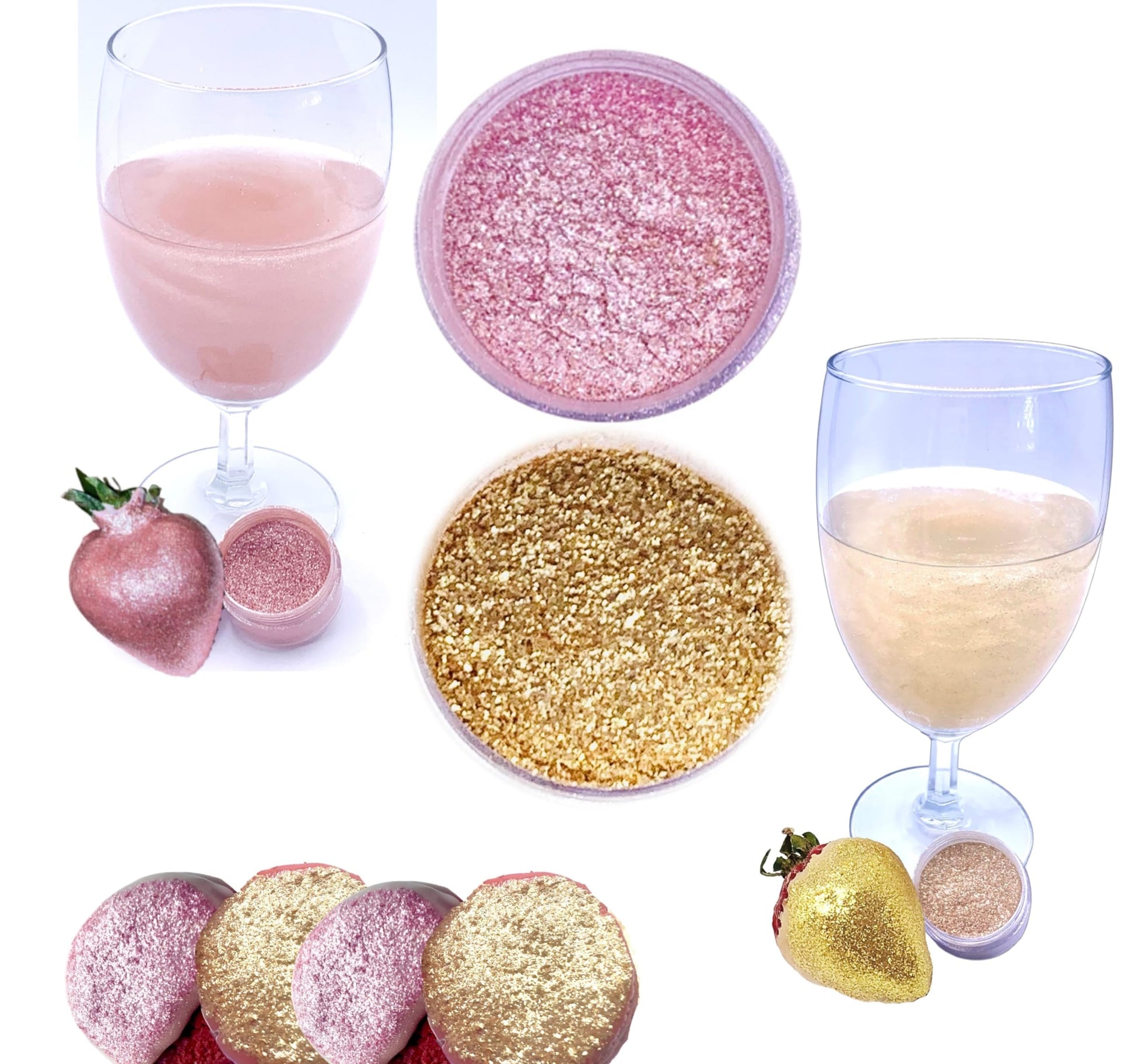Cake Glitter Disc Dust for cake decoration Cakepop, cake accents, cookies, strawberry chocolate covered (Purple)