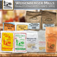 Weisenberger Stone Ground Grits, White- Authentic, Old Fashioned, Southern Style Corn Grits - Local Kentucky Proud Product - Non-Gmo, Coarse Ground – White, 2 Lb, Pack Of 2